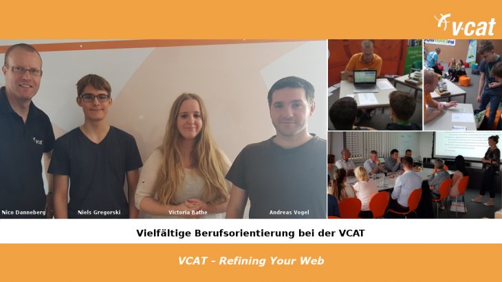 Berufsorientierung im Juni 2018 bei der VCAT Consulting