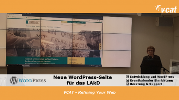 WordPress-Webseite für die LAkD-Behörde