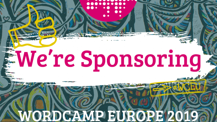 VCAT ist Sponsor beim WordCamp Europe 2019