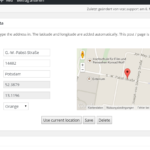 WordPress GEO-Plugin - Einstellungen im Beitrag