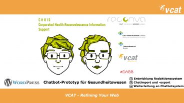 Chatbot-Prototyp für Gesundheitswesen