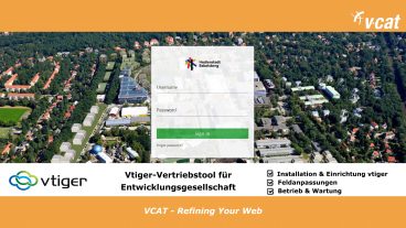 vtiger-Vertriebstool für Entwicklungsgesellschaft