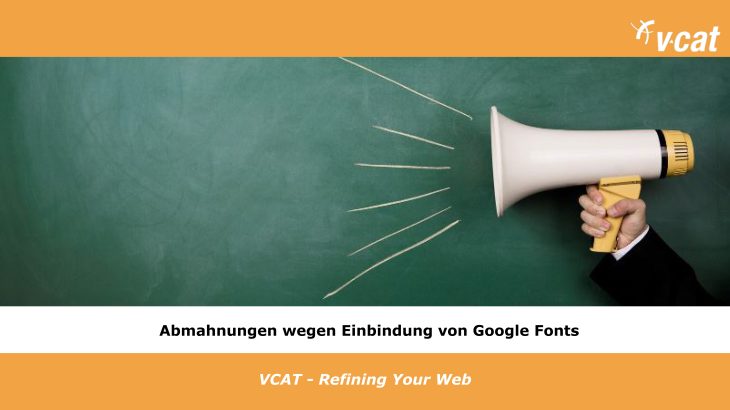 Google Fonts Abmahnungen