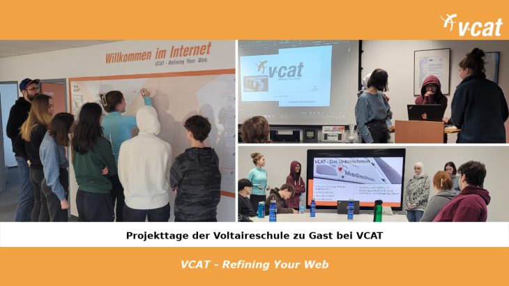 Die Projekttage 2023 der Voltaireschule zu Gast bei VCAT