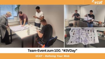 #3VDay Nummer 100 – Teamgeist „Ei“-nmal anders!